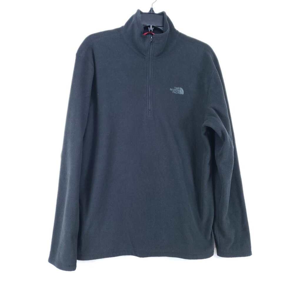 The North Face Fleece Pullover Men's Size Medium Black